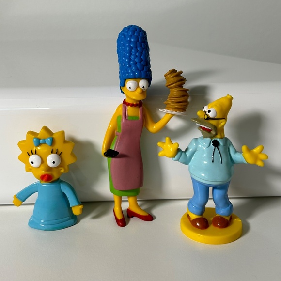 The Simpsons Figures Marge Stewie Bart Lisa Grandpa Maggie Apu Vinyl (ZZ28) - Picture 6 of 9
